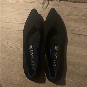 Rothy’s Point Black size 10